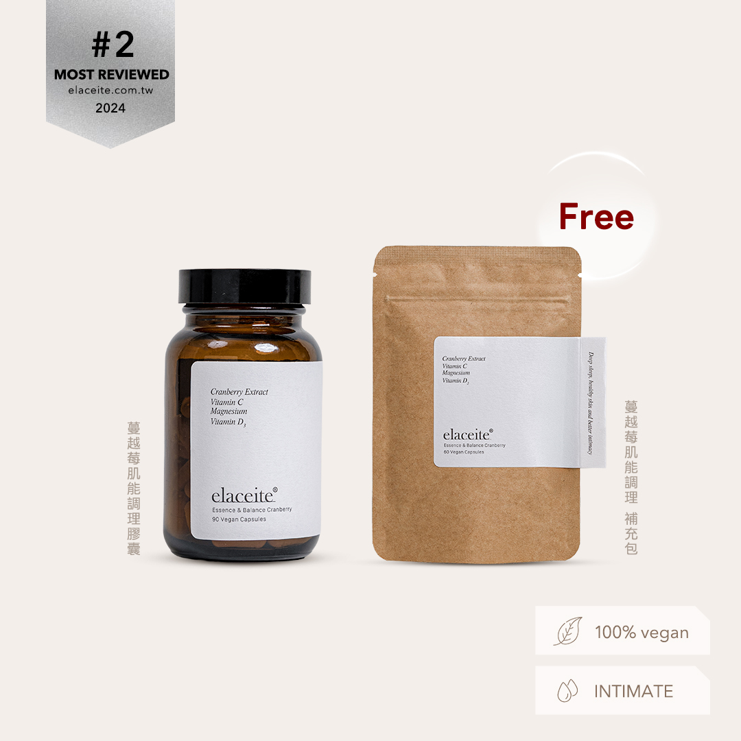 蔓越莓肌能調理膠囊贈補充包組合